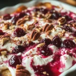 Baked Cranberry Cream Cheese Dip