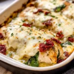 Baked Tuscan Chicken Casserole