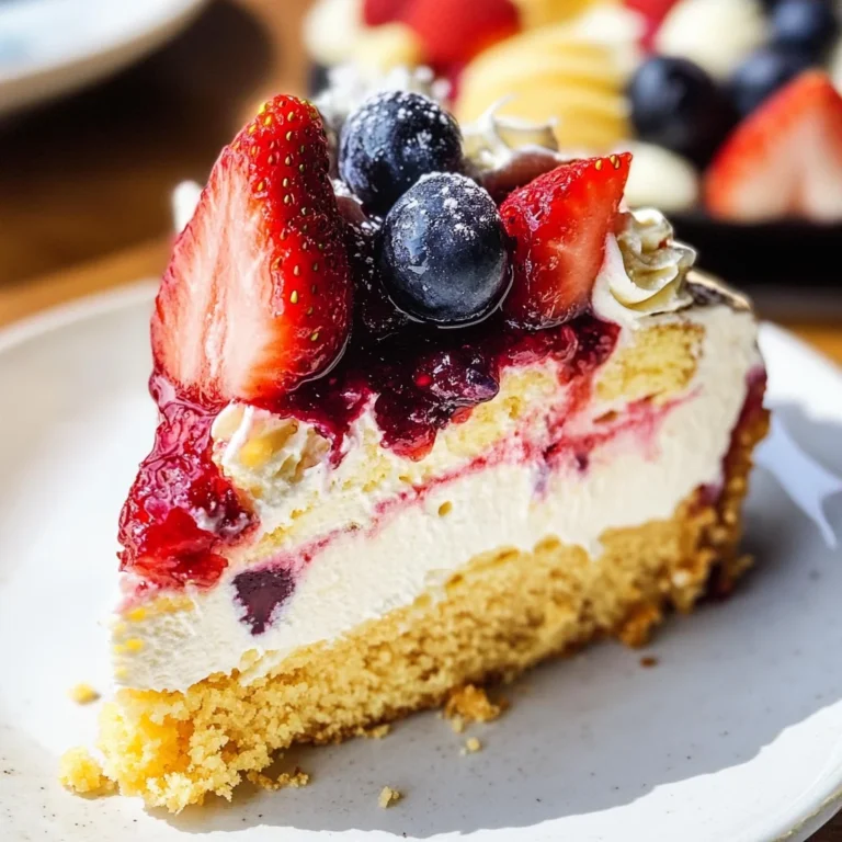 Berry Cheesecake Cake