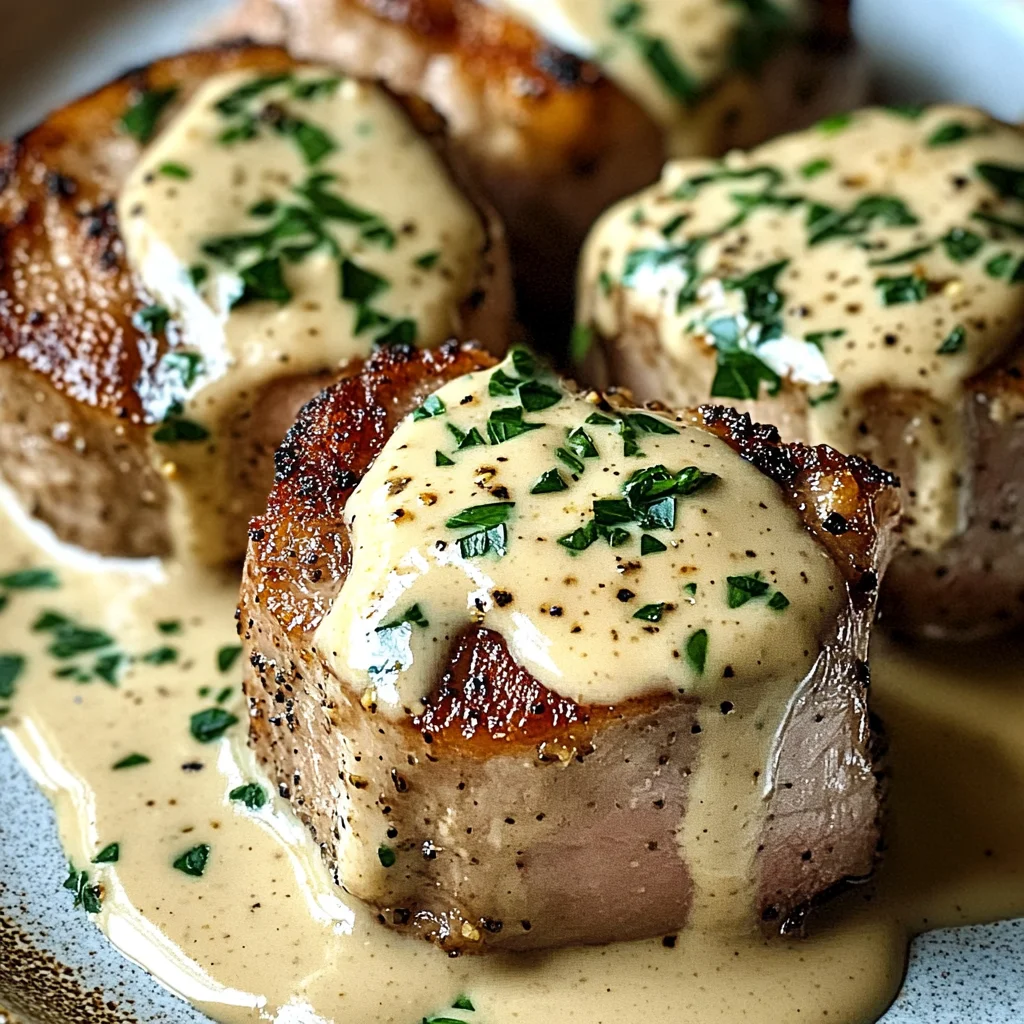Best-Ever Pork Tenderloin with Dijon Cream Sauce