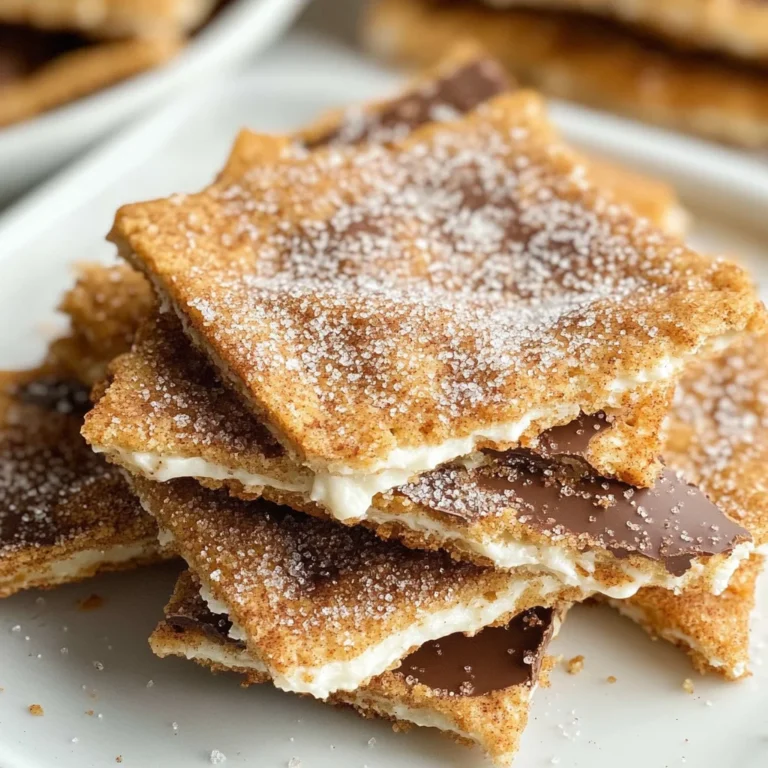 Churro Saltine Toffee
