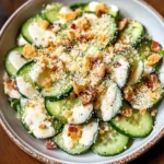 Cucumber Caesar Salad