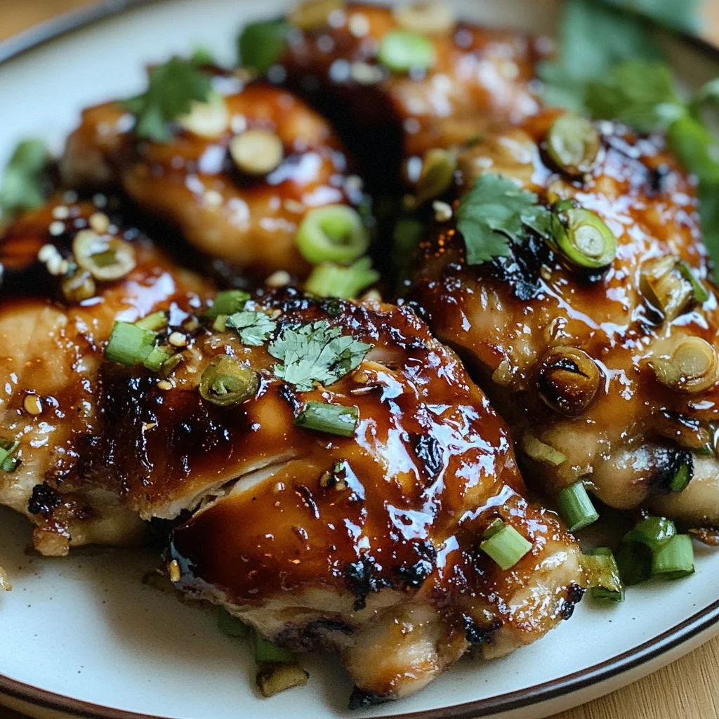 Garlic Miso Chicken