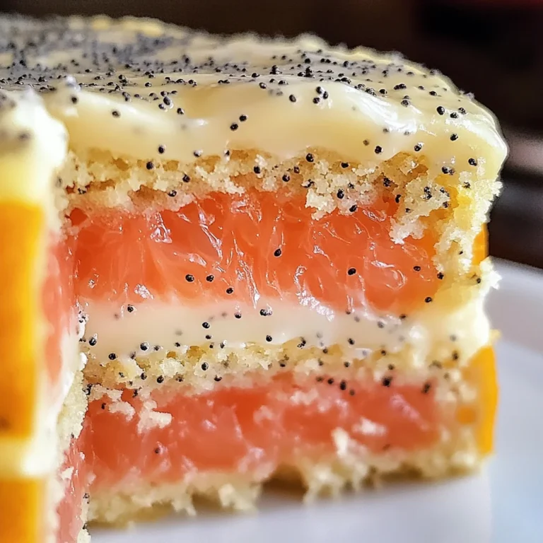 Grapefruit Poppy Seed Cake: An Incredible Ultimate Citrus Delight