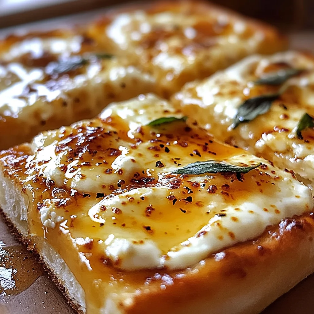 Hot Honey Garlic Bread Pizza