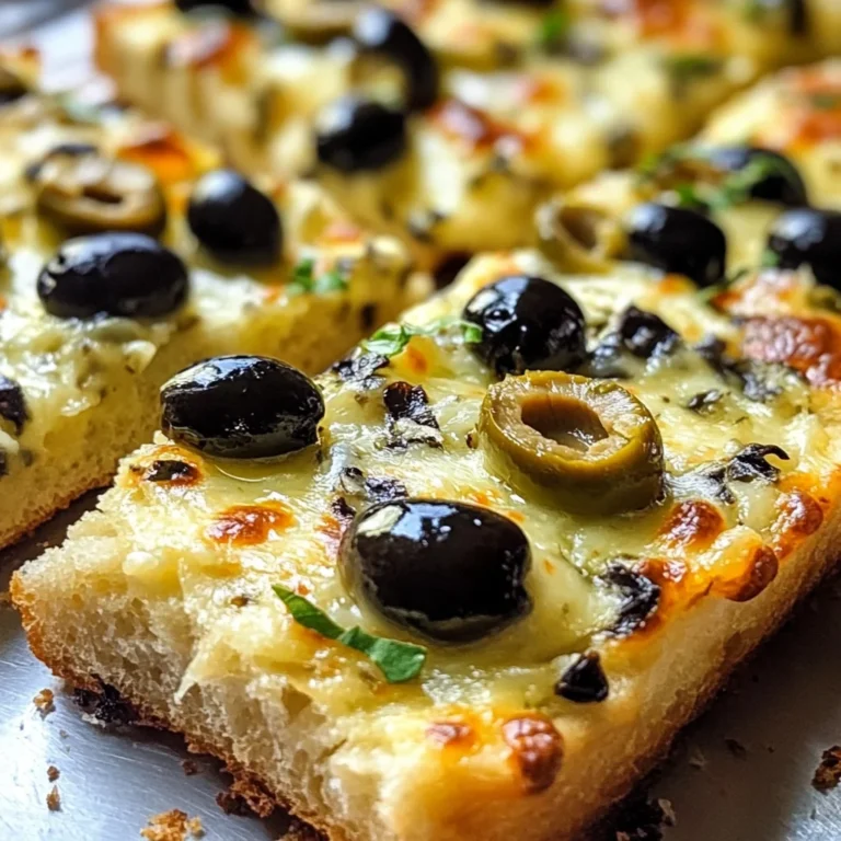 Olive Cheese Bread