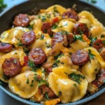 Pierogi Sausage Skillet