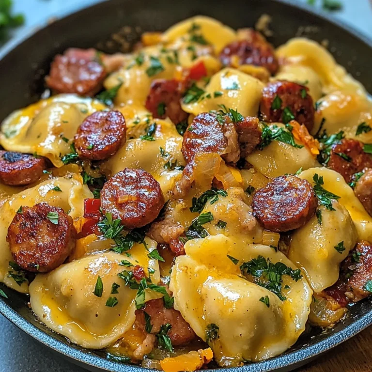 Pierogi Sausage Skillet