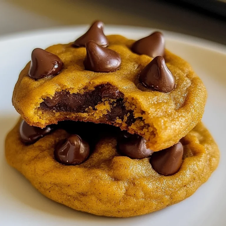 Pumpkin Chocolate Chip Cookies