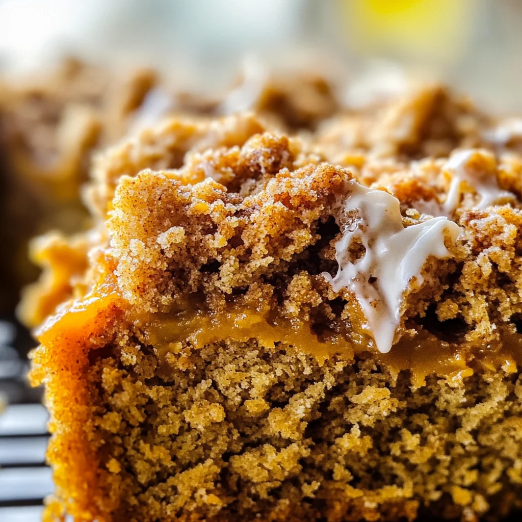 Pumpkin Coffee Cake