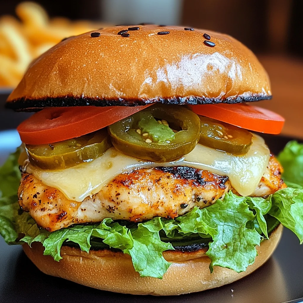 Spicy Chipotle Chicken Burger