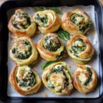Spinach Artichoke Swirls