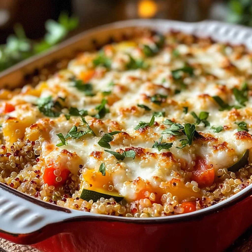 Veggie-Packed Quinoa Casserole