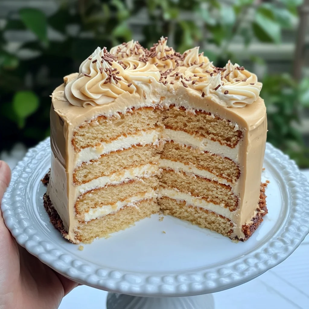 White Chocolate Mocha Cake