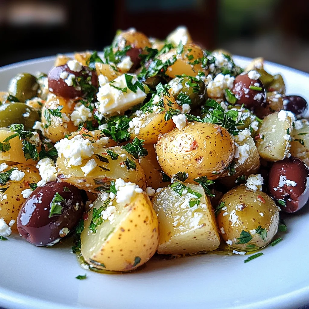 Amazing Mediterranean Potato Salad: 2 Flavors to Adore