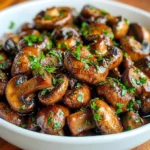 Balsamic Roasted Mushrooms