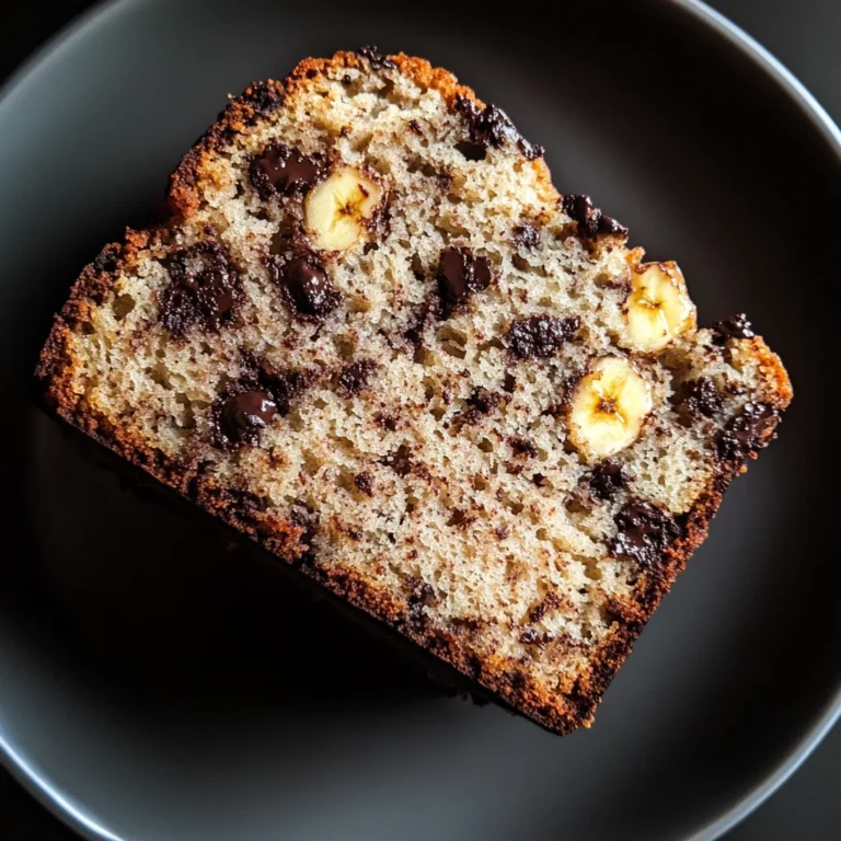 Banana Bread Recipe with Chocolate Chips