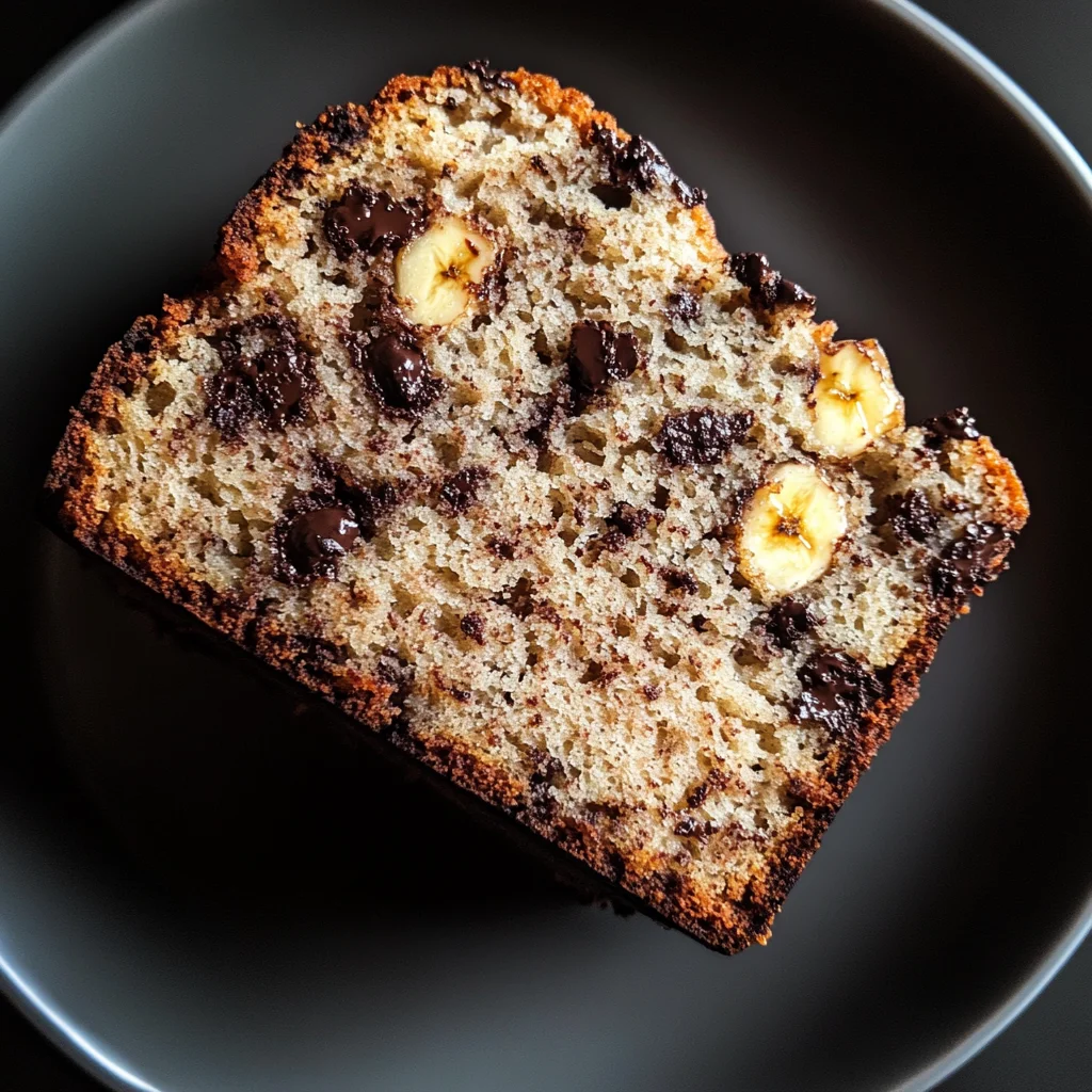Banana Bread Recipe with Chocolate Chips