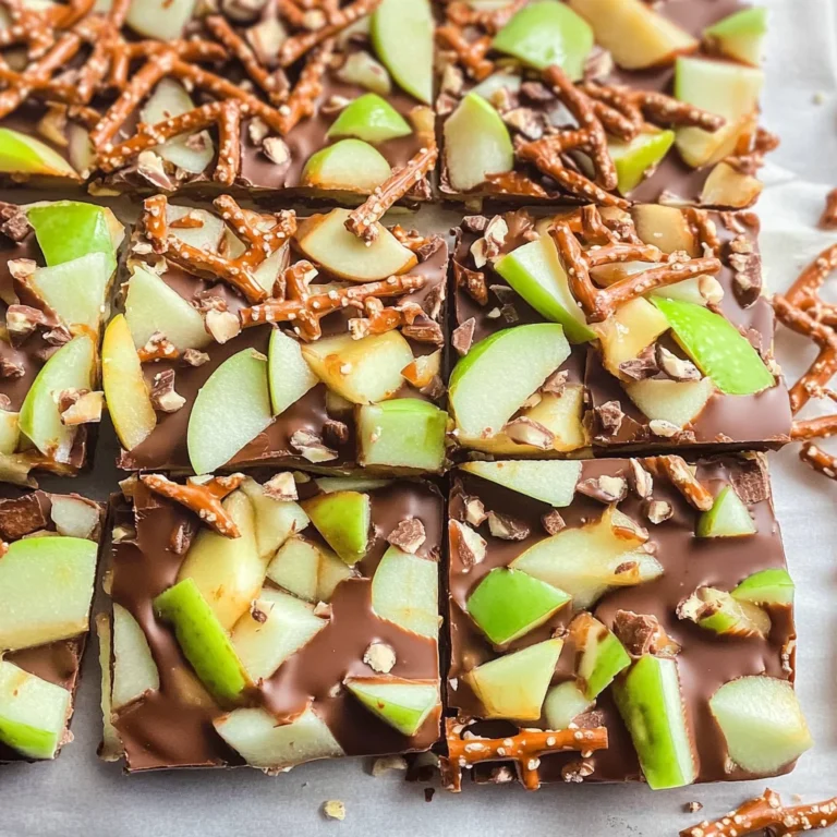 Caramel Apple Bark