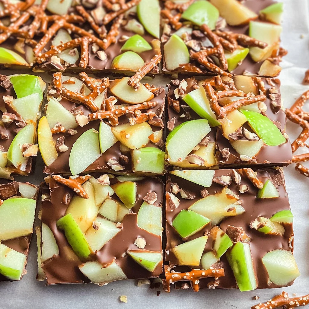 Caramel Apple Bark
