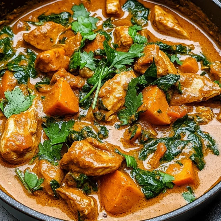 Chicken Sweet Potato Curry
