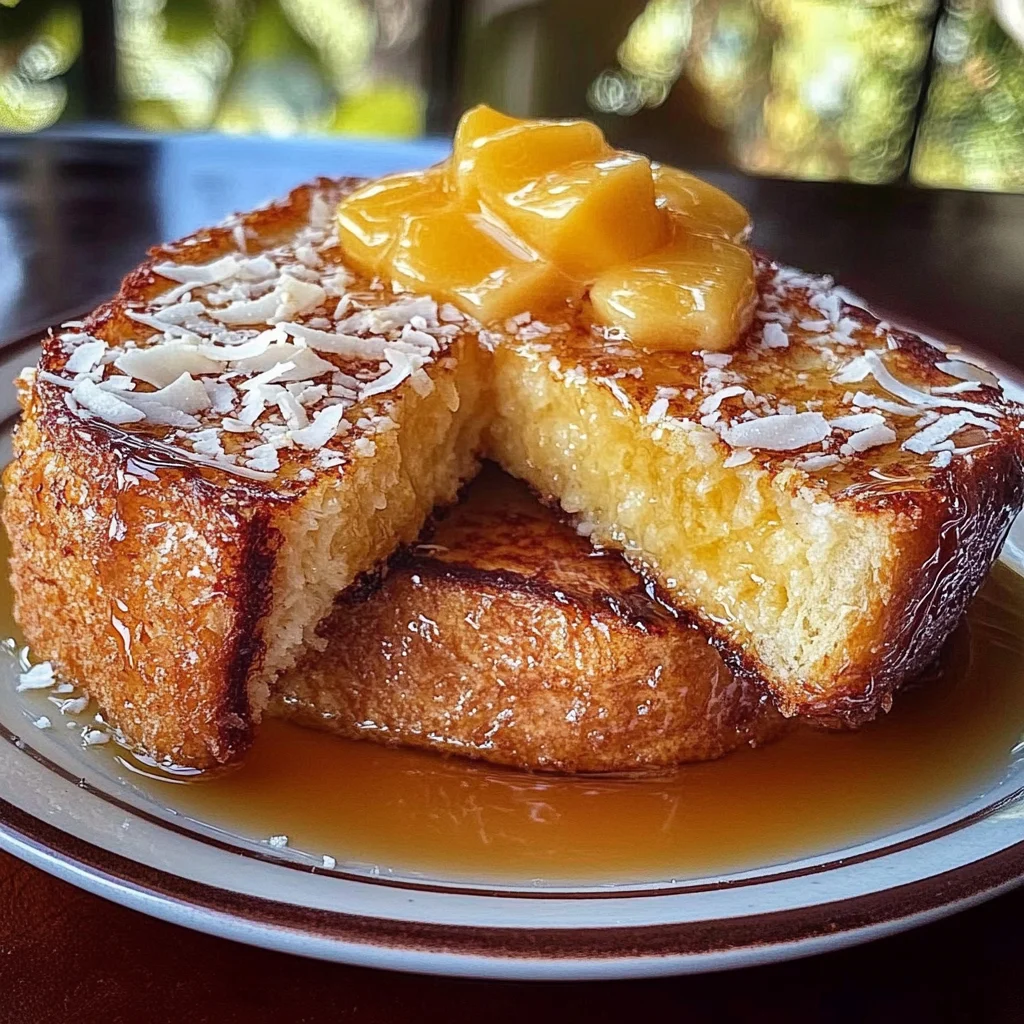 Coconut Crusted French Toast
