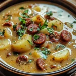 Creamy Chorizo Potato Soup