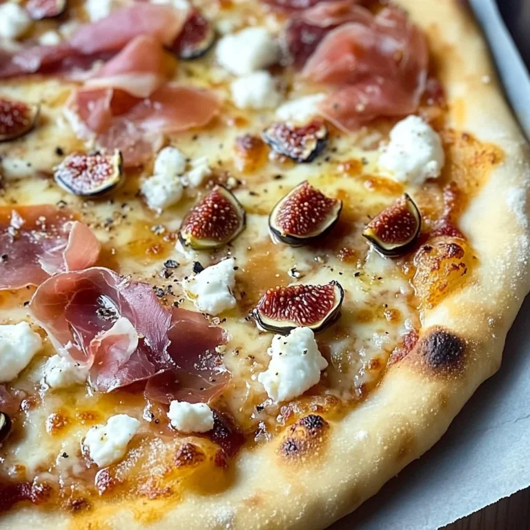 Easy 20-Minute Fig Jam Pizza with Goat Cheese and Prosciutto
