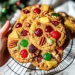 Easy Christmas Fruitcake Cookies Recipe
