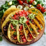 Easy Taco Recipe Dinner Board