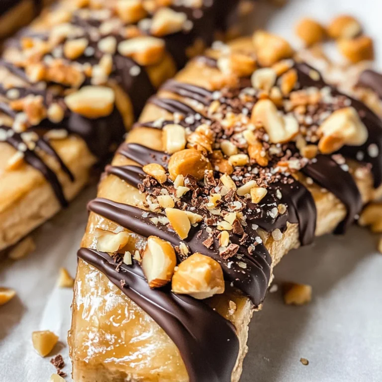 Frozen Banana Snickers