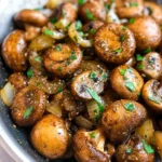 Garlic Butter Mushrooms & Onions