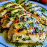 Grilled Salsa Verde Pepper Jack Chicken