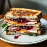 Ham Cheddar Cranberry Melt