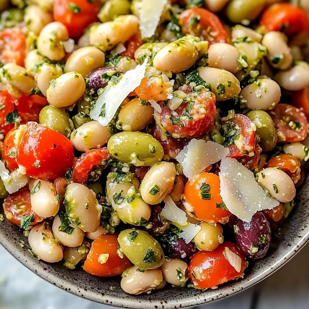 Italian White Bean Salad Recipe