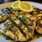 Mediterranean Herb Crusted Grilled Chicken