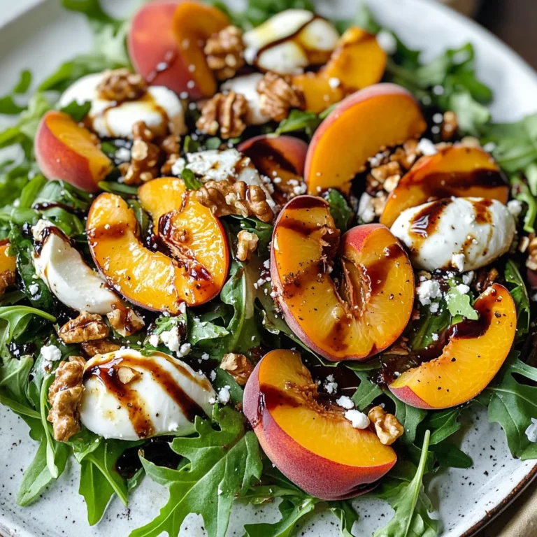 Millionaire Peach Salad