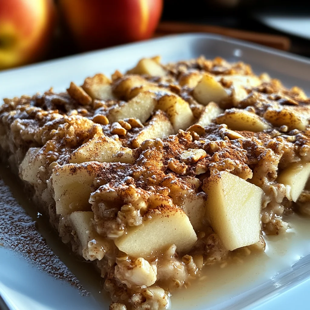 Oatmeal Apple Breakfast Bake
