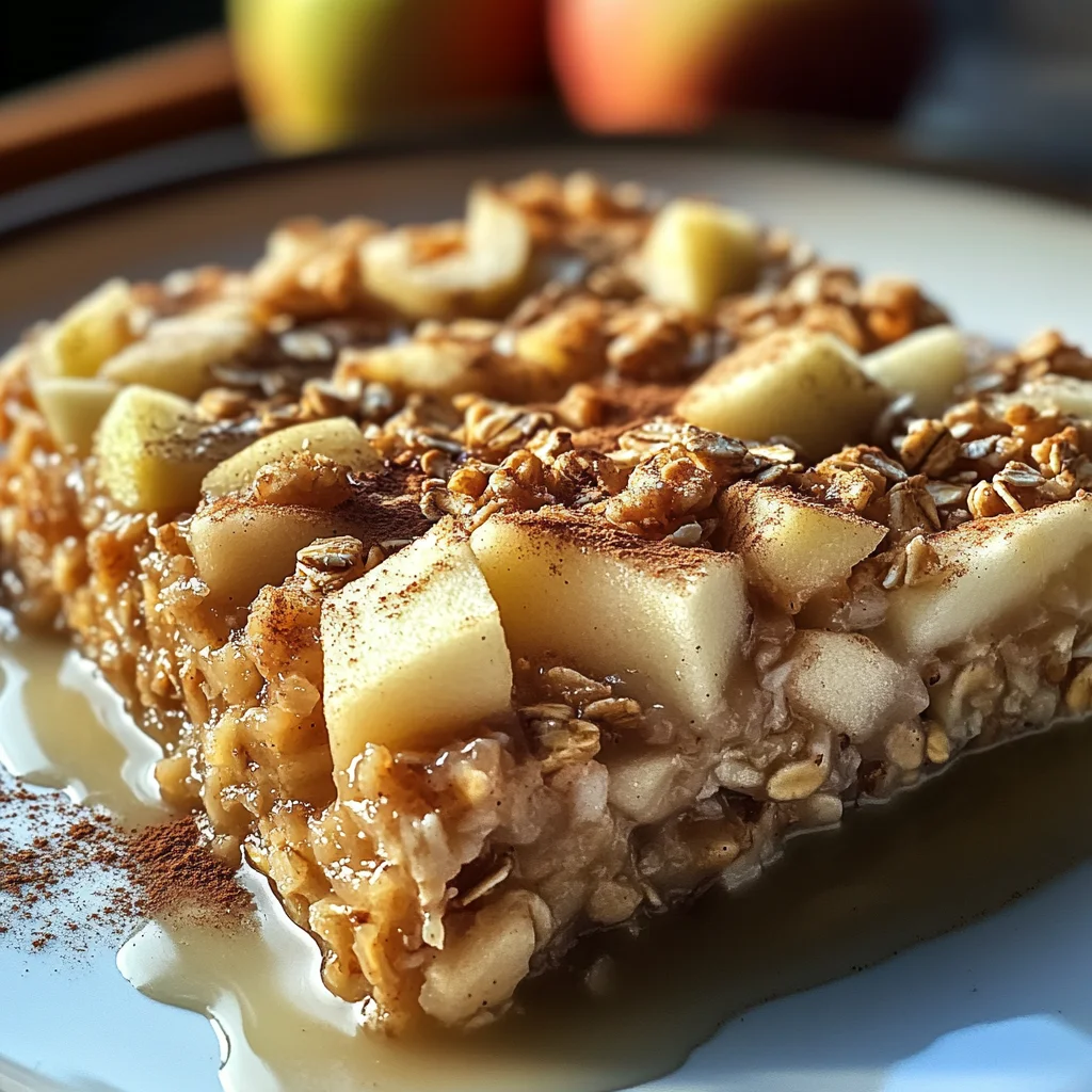 Oatmeal Apple Breakfast Bake