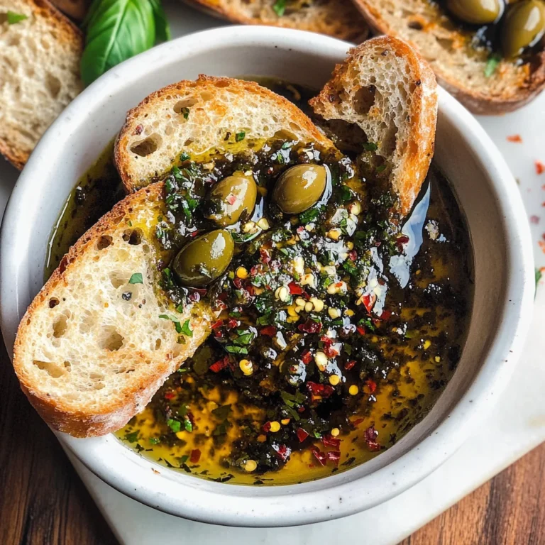 Olive Oil and Balsamic Vinegar Bread Dip