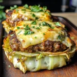 Oven-Baked Cabbage Burgers