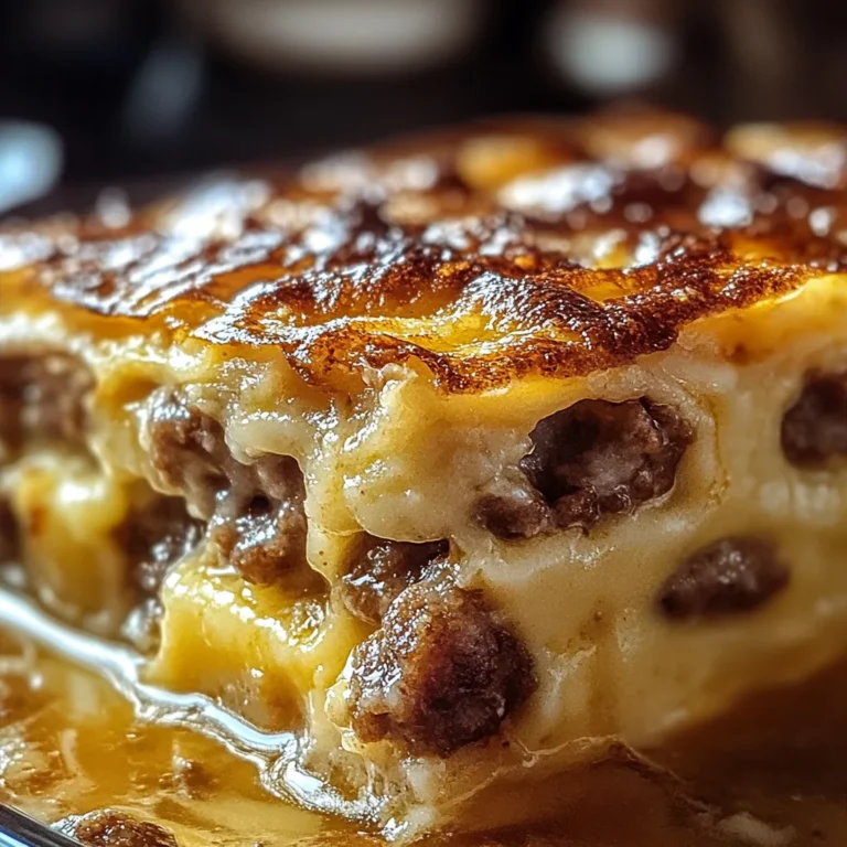 Pancake Sausage Casserole