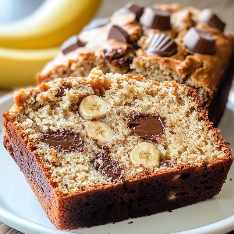 Reese's Peanut Butter Banana Bread