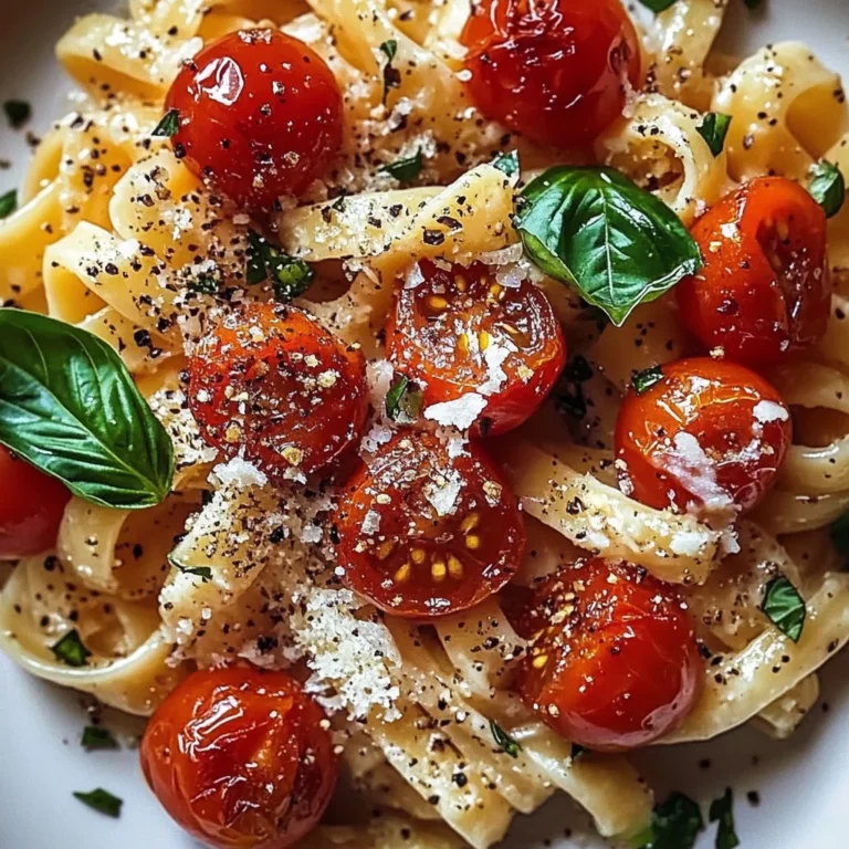 Roasted Tomato Garlic Pasta: A Deliciously Simple Recipe for Any Occasion
