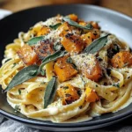 Savory Butternut Squash & Sage Pasta