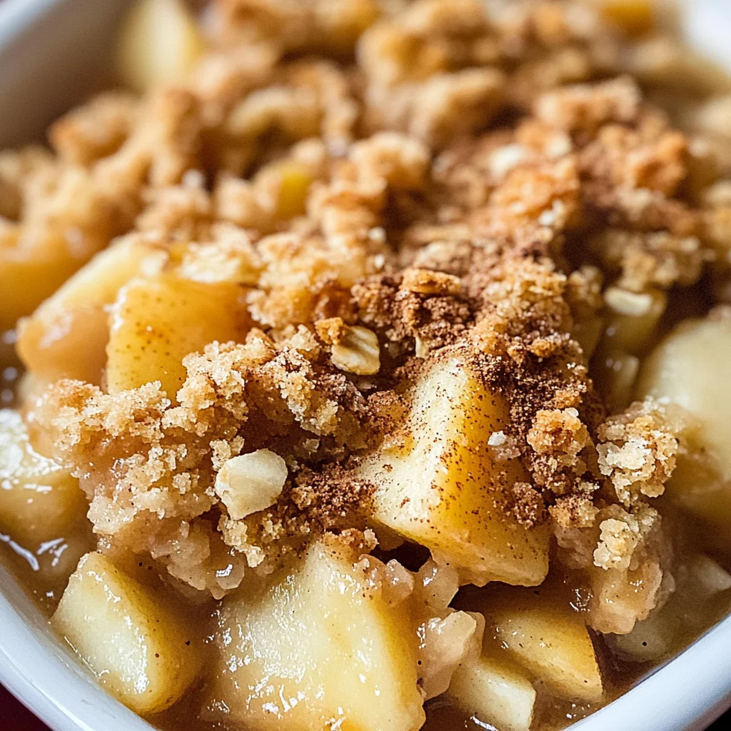 Simple Apple Crumble (Apple Crisp)