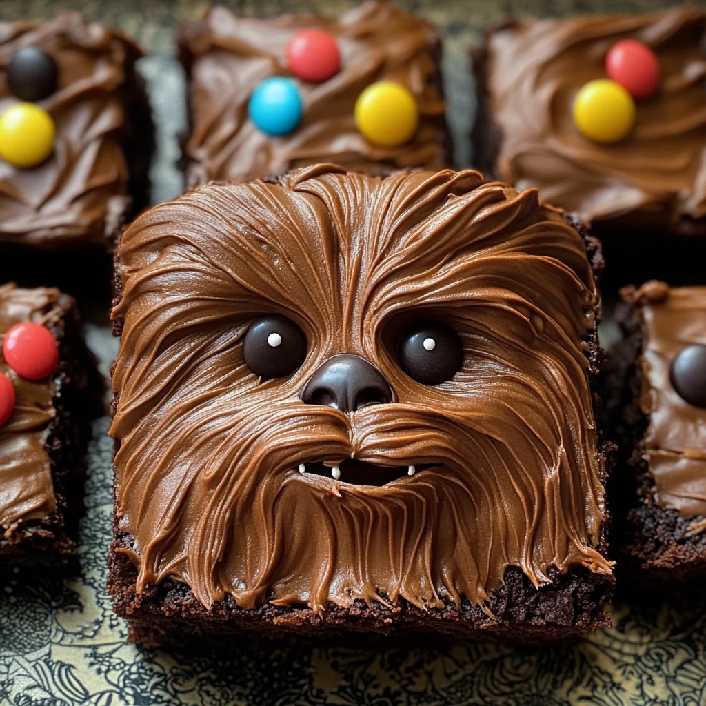 Star Wars Chewbacca Brownies