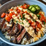 Steak Queso Rice : A Flavorful Recipe