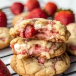 Strawberry Cheesecake Cookies