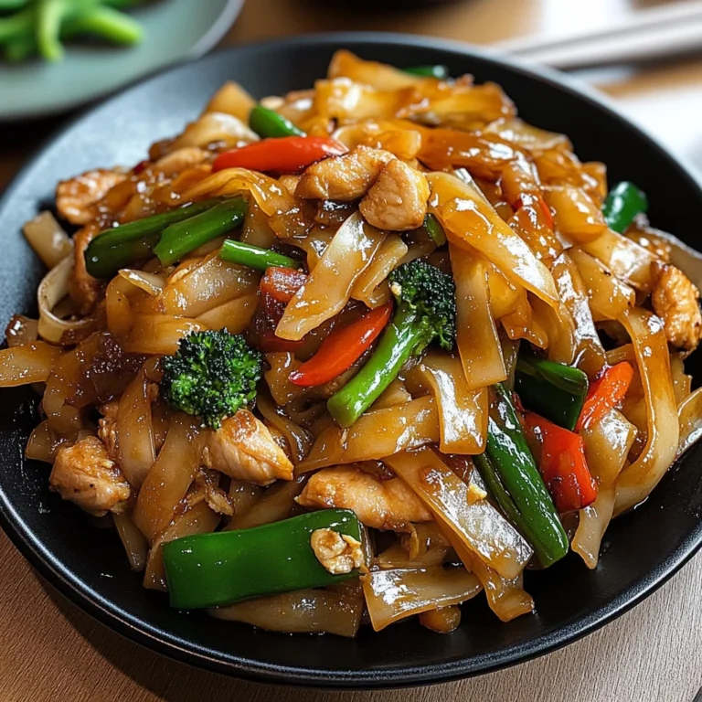 Street Style Thai Drunken Noodles